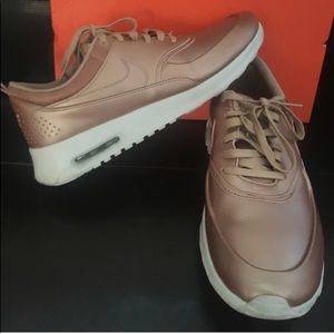 Rose Gold Nike Sz 10
